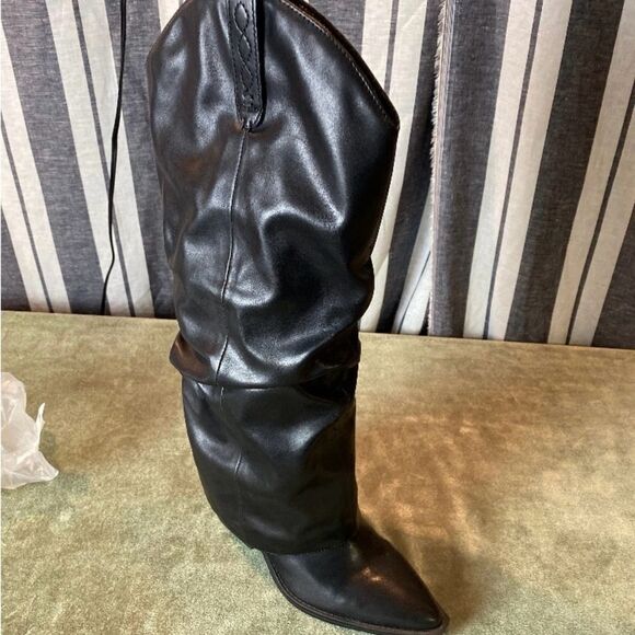 #232 CROWN VINTAGE Knee High Boots - Picture 6 of 11